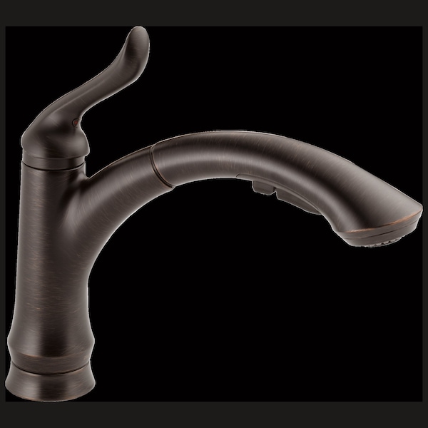 Delta Linden Single Handle PullOut Kitchen Faucet 4353RBDST Zoro